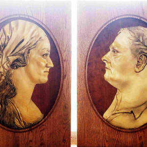 svadobný dvojportrét